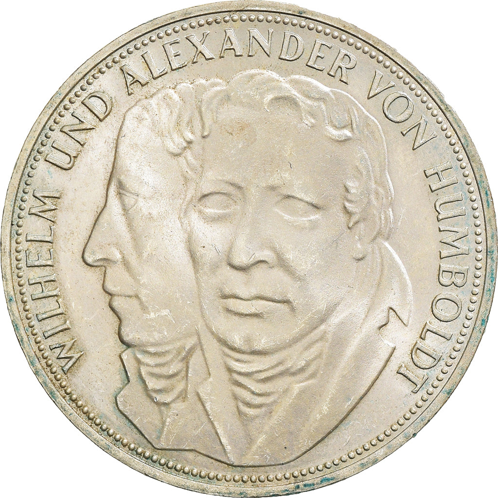 Coin, GERMANY - FEDERAL REPUBLIC, 5 Mark, 1967, Stuttgart, Germany, AU(55-58)
