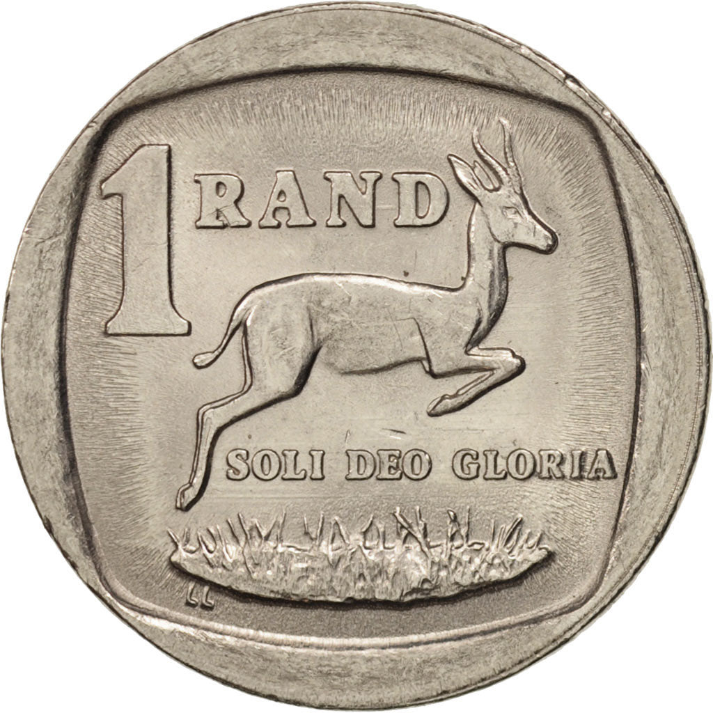 South Africa, Rand, 1994, MS(63), Nickel Plated Copper, KM:138