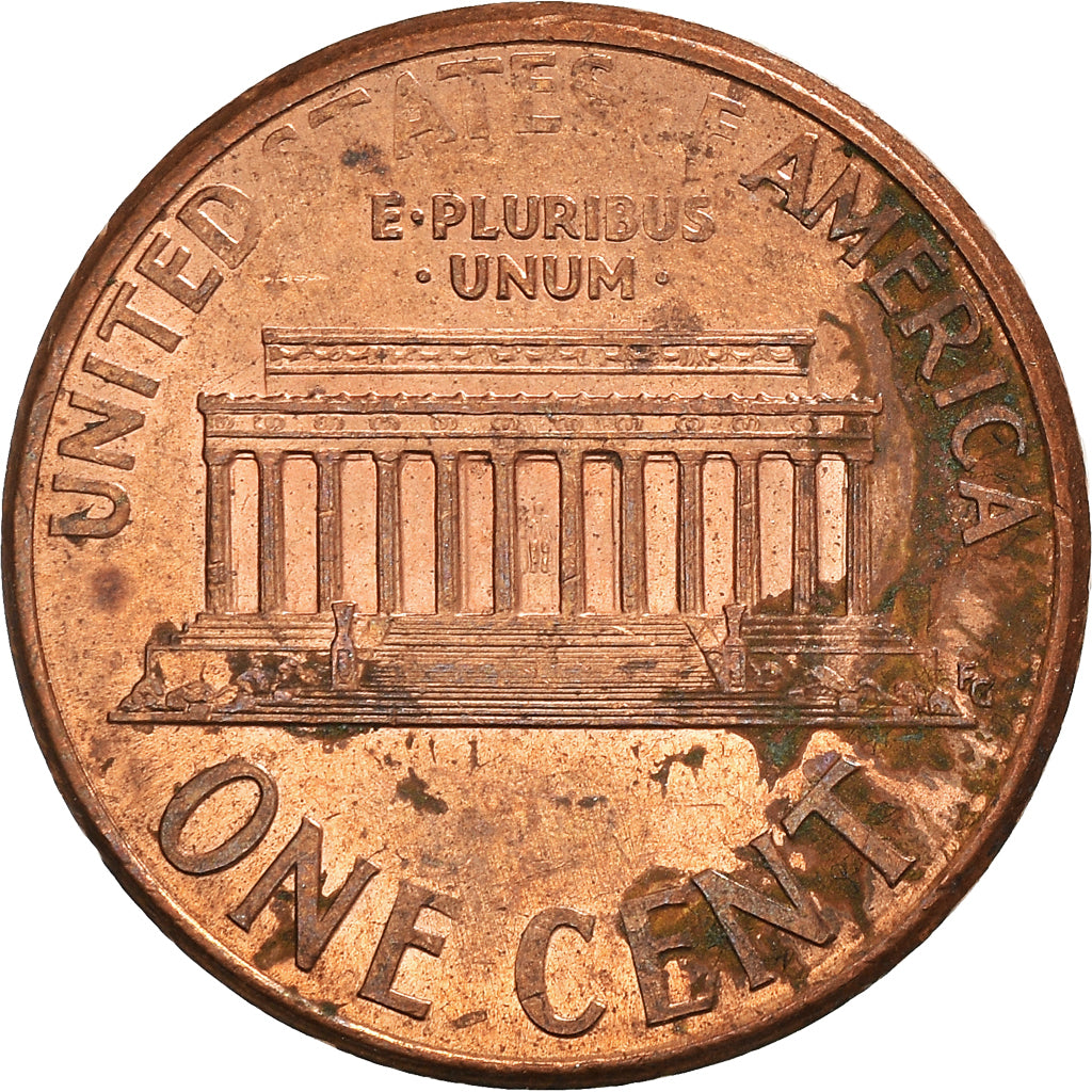 Coin, United States, Lincoln Cent, Cent, 1998, U.S. Mint, Philadelphia