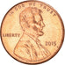 Moeda, Estados Unidos da América, Lincoln - Shield Reverse, Cent, 2015, U.S.