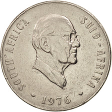 Moneta, Sudafrica, 50 Cents, 1976, BB, Nichel, KM:96