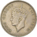 Moeda, Maurícia, George VI, Rupee, 1950, VF(30-35), Cobre-níquel, KM:29.1