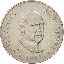South Africa, 50 Cents, 1982, VF(30-35), Nickel, KM:114