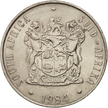 Coin, South Africa, 50 Cents, 1984, MS(63), Nickel, KM:87