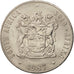 Coin, South Africa, 50 Cents, 1987, MS(60-62), Nickel, KM:87
