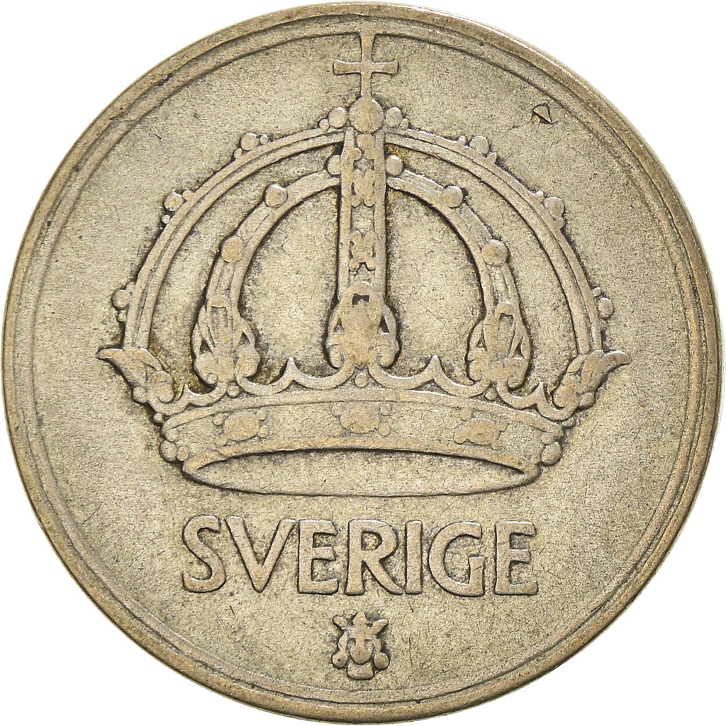 Coin, Sweden, Gustaf V, 50 Öre, 1949, EF(40-45), Silver, KM:817