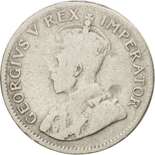 South Africa, George V, 3 Pence, 1934, VF(20-25), Silver, KM:15.2