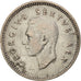 Monnaie, Afrique du Sud, George VI, 3 Pence, 1952, TTB, Argent, KM:35.2