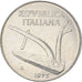 Moneta, Włochy, 10 Lire, 1975, Rome, AU(50-53), Aluminium, KM:93