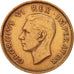 Coin, South Africa, George VI, Penny, 1945, EF(40-45), Bronze, KM:25