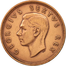 Afrique du Sud, George VI, Penny, 1952, TTB, Bronze, KM:34.2