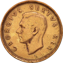 Afrique du Sud, George VI, Penny, 1949, TTB, Bronze, KM:34.1