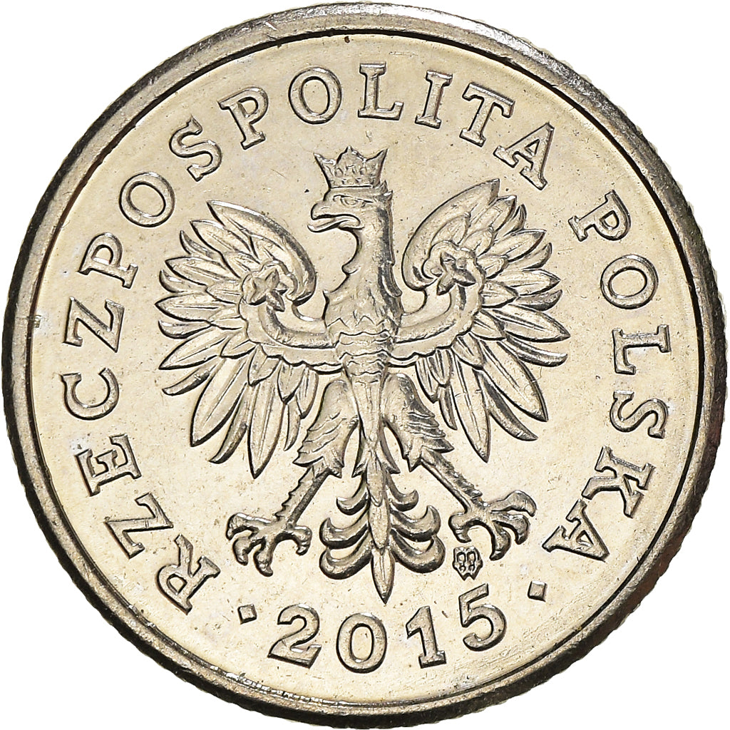 Monnaie, Pologne, 20 Groszy, 2015, Warsaw, SUP, Cupro-nickel, KM:280