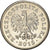 Münze, Polen, 20 Groszy, 2015, Warsaw, VZ, Kupfer-Nickel, KM:280