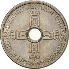 Coin, Norway, Haakon VII, Krone, 1949, AU(50-53), Copper-nickel, KM:385