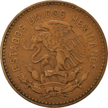 Coin, Mexico, 50 Centavos, 1956, Mexico City, EF(40-45), Bronze, KM:450