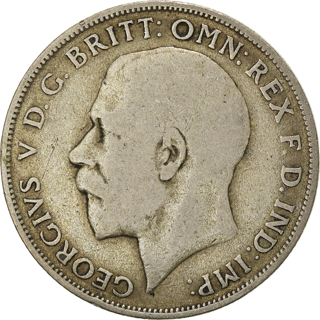 Coin, Great Britain, George V, Florin, Two Shillings, 1922, VF(20-25), Silver