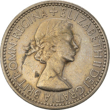 Coin, Great Britain, Elizabeth II, Shilling, 1953, EF(40-45), Copper-nickel