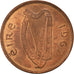 Coin, IRELAND REPUBLIC, 1/2 Penny, 1967, EF(40-45), Bronze, KM:10