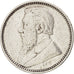 Monnaie, Afrique du Sud, 6 Pence, 1896, TTB, Argent, KM:4