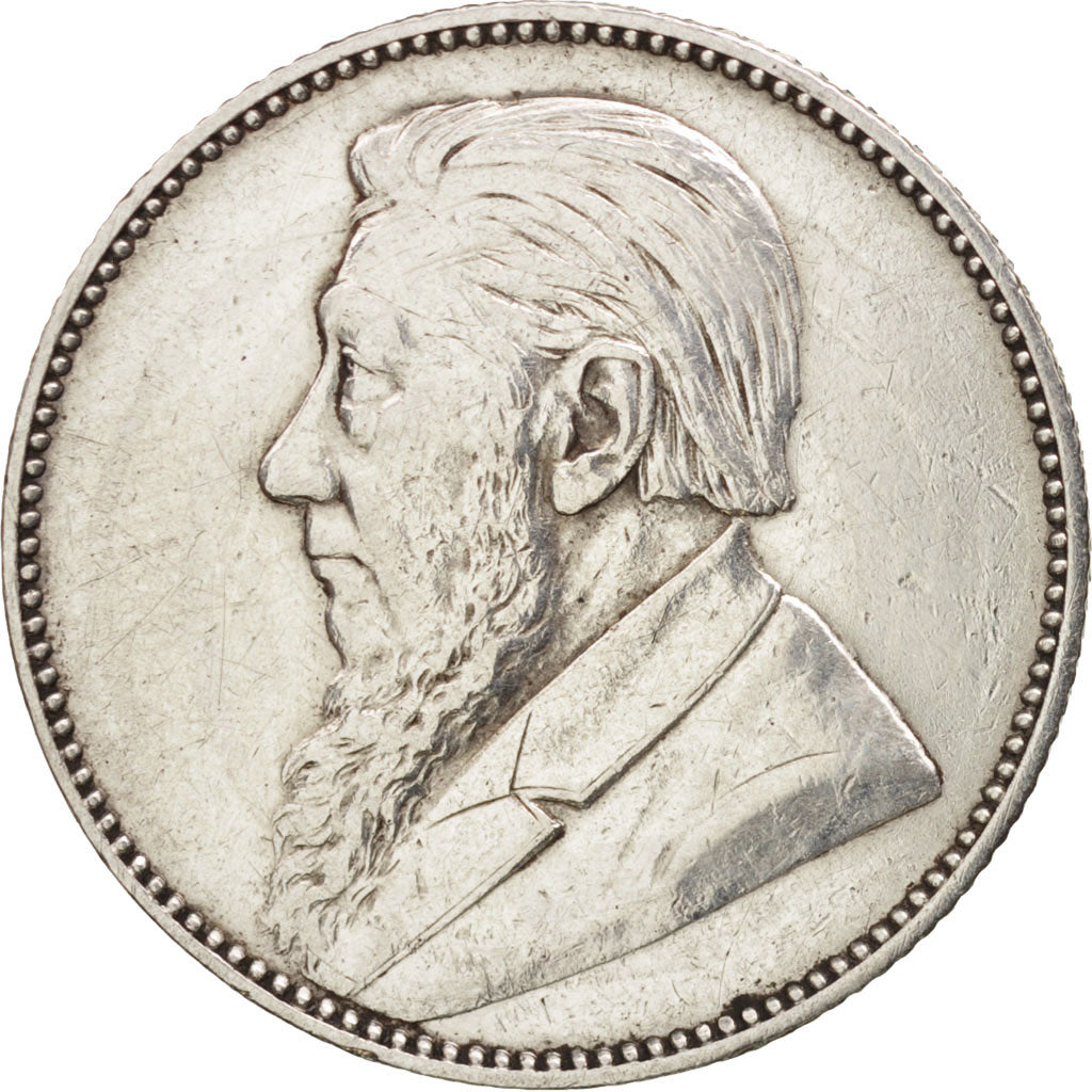 South Africa, Shilling, 1897, EF(40-45), Silver, KM:5