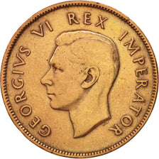 South Africa, George VI, Penny, 1940, EF(40-45), Bronze, KM:25