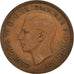 Coin, Great Britain, Edward VII, Penny, 1946, VF(30-35), Bronze, KM:794.2