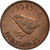 Moneda, Gran Bretaña, George VI, Farthing, 1943, MBC, Bronce, KM:843