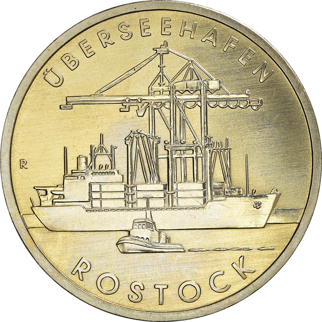 Coin, GERMAN-DEMOCRATIC REPUBLIC, 5 Mark, 1988, Berlin, MS(65-70)
