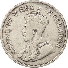 South Africa, George V, 2-1/2 Shillings, 1928, VF(30-35), Silver, KM:19.2