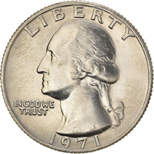 Monnaie, États-Unis, Washington Quarter, Quarter, 1971, U.S. Mint