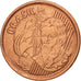 Brazil, Centavo, 2000, EF(40-45), Copper Plated Steel, KM:647
