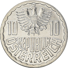 Coin, Austria, 10 Groschen, 1988, Vienna, MS(64), Aluminum, KM:2878