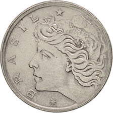 Brazil, 2 Centavos, 1967, AU(50-53), Stainless Steel, KM:576.1