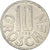 Coin, Austria, 10 Groschen, 1988, Vienna, VF(30-35), Aluminum, KM:2878
