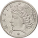 Brazil, 2 Centavos, 1975, MS(63), Stainless Steel, KM:586