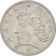 Brazil, 5 Centavos, 1969, AU(55-58), Stainless Steel, KM:577.2