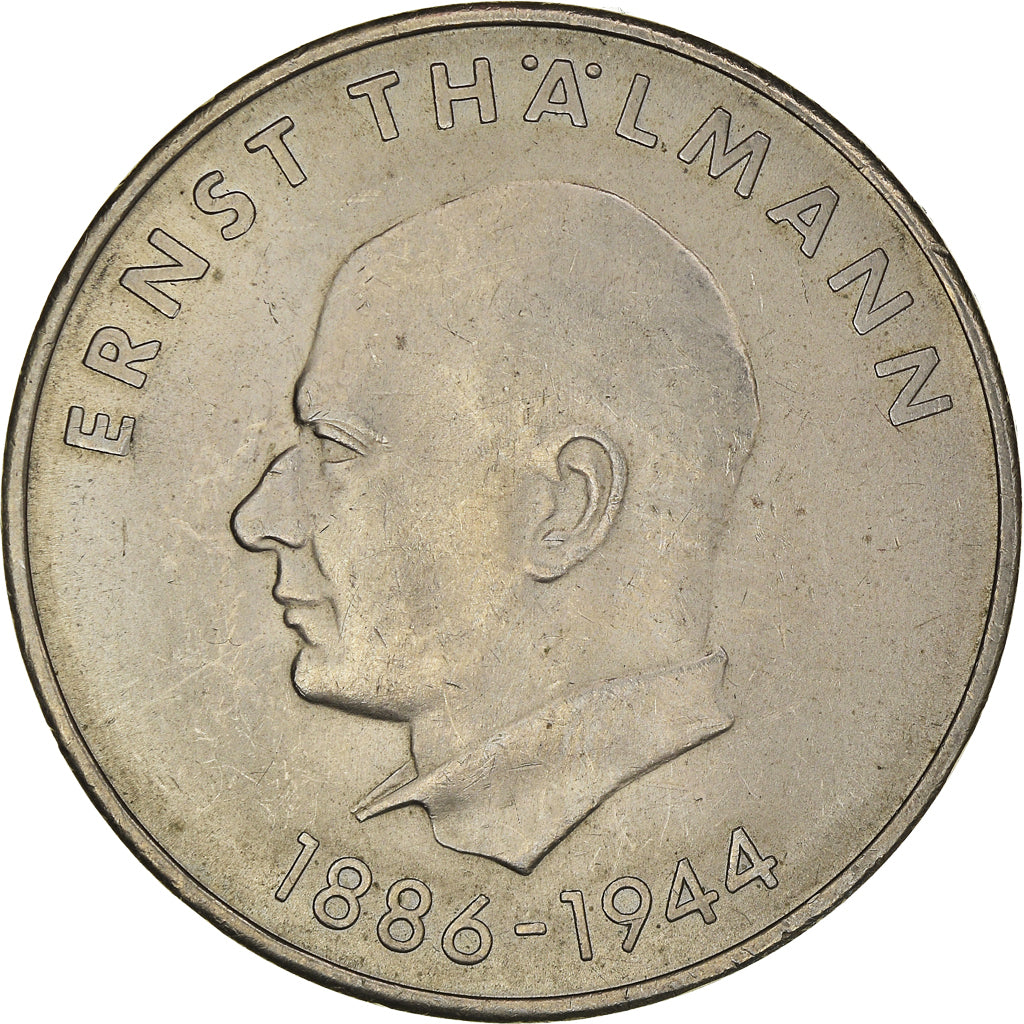 Moneta, NIEMCY - NRD, 20 Mark, 1971, Berlin, AU(50-53), Miedź-Nikiel, KM:34