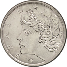 Brasilien, 10 Centavos, 1977, MS(63), Stainless Steel, KM:578.1a