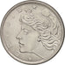 Brazil, 10 Centavos, 1977, MS(63), Stainless Steel, KM:578.1a
