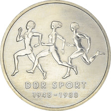 Coin, GERMAN-DEMOCRATIC REPUBLIC, 10 Mark, 1988, Berlin, AU(50-53)