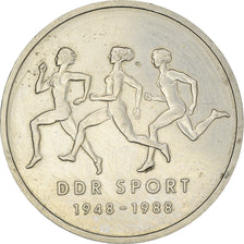 Moneta, REPUBBLICA DEMOCRATICA TEDESCA, 10 Mark, 1988, Berlin, BB, Rame-nichel
