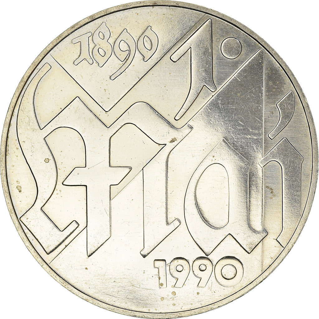 Coin, GERMAN-DEMOCRATIC REPUBLIC, 10 Mark, 1990, Berlin, AU(50-53)