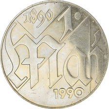 Moneta, NIEMCY - NRD, 10 Mark, 1990, Berlin, EF(40-45), Miedź-Nikiel-Cynk