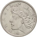 Coin, Brazil, 10 Centavos, 1974, MS(63), Stainless Steel, KM:578.1a