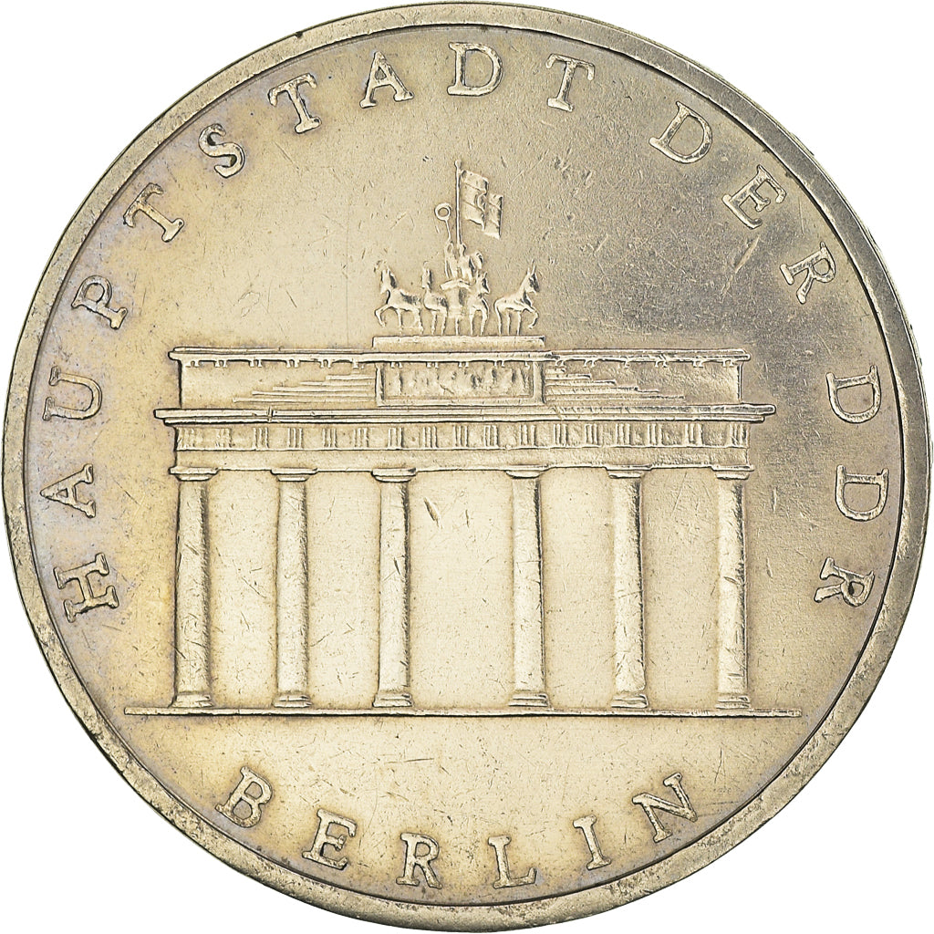 Moneta, NIEMCY - NRD, 5 Mark, 1971, Berlin, EF(40-45), Miedź-Nikiel, KM:29