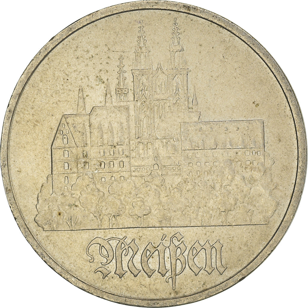 Coin, GERMAN-DEMOCRATIC REPUBLIC, 5 Mark, 1972, Berlin, VF(30-35)
