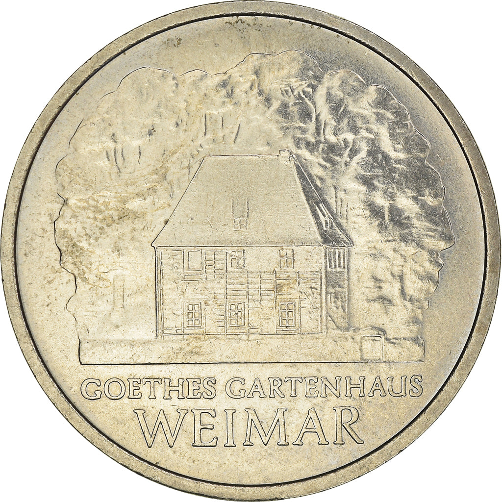 Coin, GERMAN-DEMOCRATIC REPUBLIC, 5 Mark, 1982, Berlin, Goethe's Weimar Cottage