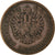 Coin, Austria, Franz Joseph I, 4 Kreuzer, 1861, A., AU(50-53), Copper, KM:2194