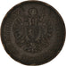 Coin, Austria, Franz Joseph I, 4 Kreuzer, 1861, B., VF(30-35), Copper, KM:2194